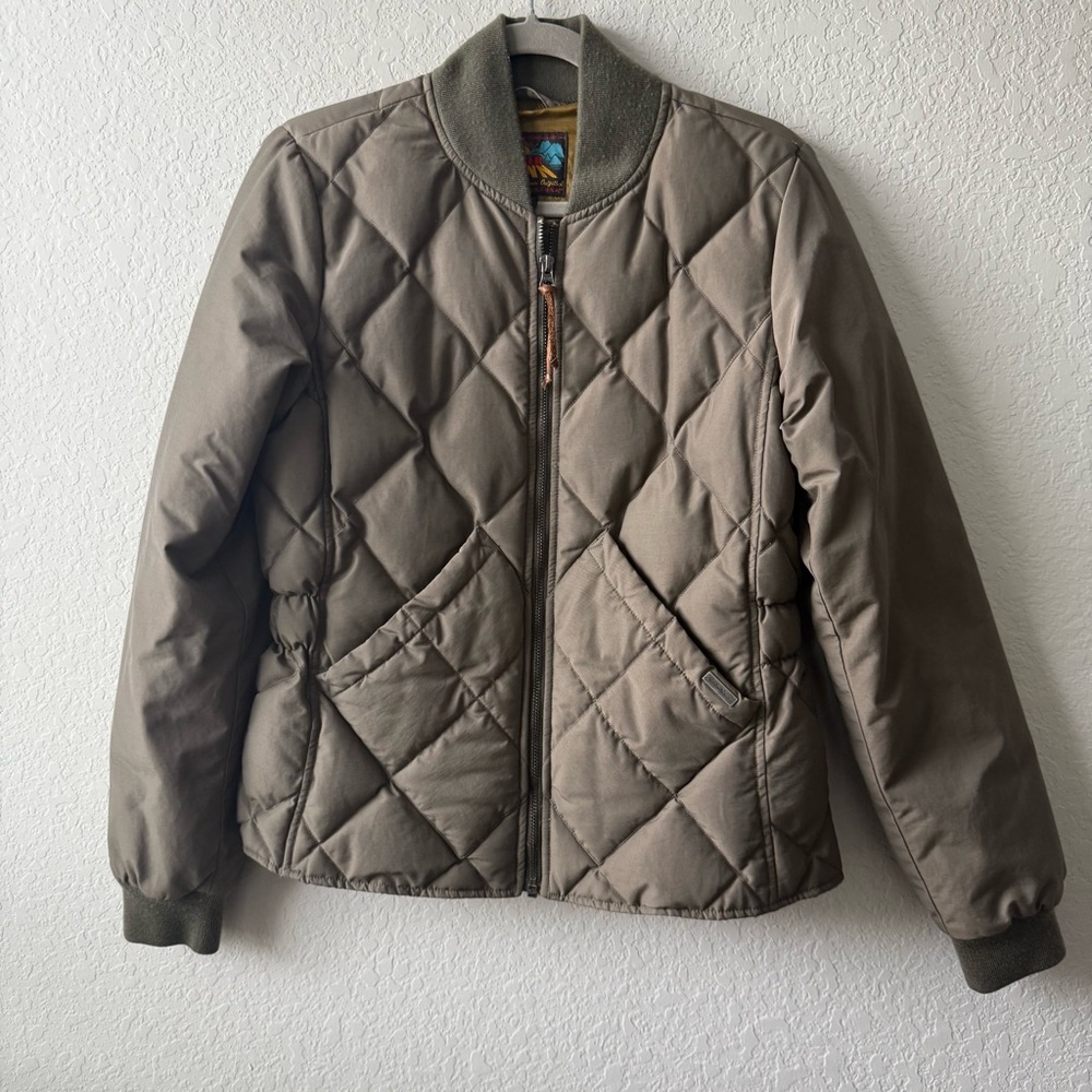 Women's Eddie Bauer 1936 Skyliner Model Goose Down Bomber‎ Jacket